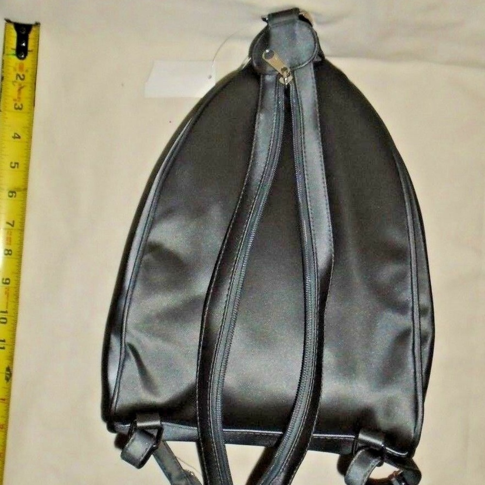 Vintage Bentley Shiny Metallic Backpack Purse Bag - Picture 7 of 7
